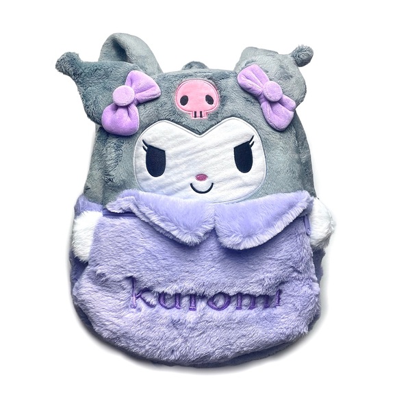 Kuromi Plush Bagpack Shoulder Bag New in Original Packaging - Picture 1 of 10